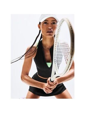 Athleta Crosstrain Half Zip Tank